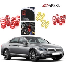 Vw Passat B8.5 2020-2024 Benzin Uyumlu Apexi 3.5 cm Spor Yay