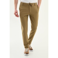 MCR Gofreli Super Slim Fit Beli Lastikli Ipli Erkek Pantolon