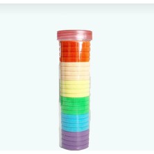 Ugly Duck Macaron Çok Renkli Silindir Havlu Toka - Çok Renkli