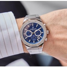 Daniel Klein Fonksiyonları Aktif Takvimli Gümüş Renk Çelik Erkek Kol Saati