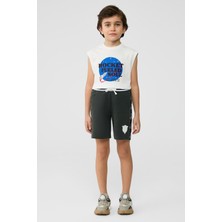 NBT Jeans Bg Store Erkek Çocuk Antrasit Şort