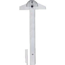 Red Hatas 85 cm Minkale Başlı T Cetveli İnce Bizote 1 Adet Ölçü Aracı Beyaz Renk