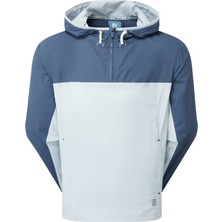 Footjoy Temposeries Hoodie Sweatshirt 34114 Mavi