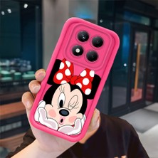 Ucuc Redmi Note 14 Pro Plus+ 5g Uyumlu Pembe Kırmızı Silikon Kılıf Darbeye Dayanıklı Kamera Koruma