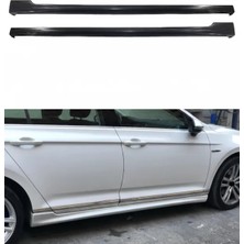 🚗 Volkswagen Passat B8 2014 - Sonrası Yan Marşpiyel (Plastik) | Dayanıklı & Şık Tasarım | Boyasız