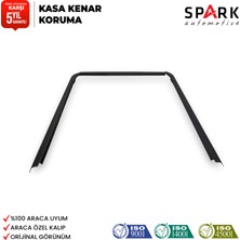 Spark Oto Aksesuar Volkswagen Amarok 2010-2022 Yıl Aralığı Uyumlu Kasa Kenar Koruma 3 Parça
