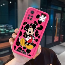 Ucuc Redmi Note 12 Pro 4g Uyumlu Pembe Kırmızı Silikon Kılıf Darbeye Dayanıklı Kamera Koruma