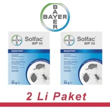 Belirtilmemiş Solfac Wp 10 Genel Haşere Ilacı 2 x 50 G