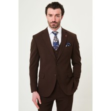 MCR Duz Slim Fit Klasik Erkek Takım Elbise