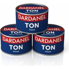 Dardanel Ayçiçek Yağlı Klasik Ton Balığı 1705 G x 3’lü Paket – Büyük Boy Teneke – Profesyonel Mutfak