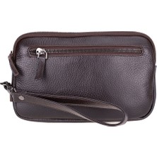 BloominBag Majeste Nude Buff Brown Curated Deri Clutch Bag