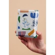 Sb Store Çiçek Temalı Ambalaj Hediye Paket Süsleme Etiketi Model 393 - 96 Adet 3cm