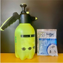 Belirtilmemiş Pire, Bit, Kene, Hamamböceği Solfac Ilaçlama Pompası 10WP 50GR + 2 Litre