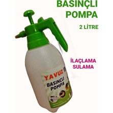 Belirtilmemiş Basınçlı Pompa 2litre - Yeşil Plastik Bahçe Sçiçek Sulama Ilaçlama ve Püskürtme
