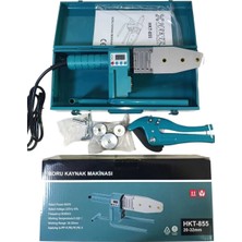 Haktaş Dijital Göstergeli 800 Watt Pprc Boru Kaynak Makinesi | 20-25-32 Uçlu + Makaslı Set