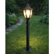 96 cm Altıgen Direkli Bahçe Armatürü - Bahçe Lambası