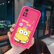Ucuc Redmi Note 11 Pro 4g/5g Uyumlu Pembe Kırmızı Silikon Kılıf Darbeye Dayanıklı Kamera Koruma