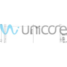 Unıcore Klima Radyatörü Bmw 5 Serisi G30, G31 5.20D, 5.25D, 5.30D, 5.40D 2016-2019 681*381 -- 64 53 9 364 25