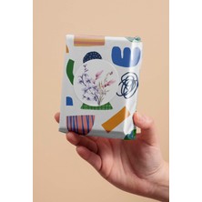 Sb Store Çiçek Temalı Ambalaj Hediye Paket Süsleme Etiketi Model 397 - 96 Adet 3cm