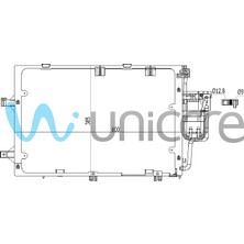 Unıcore Klima Radyatörü Opel Corsa C, Combo Benzinli 2004+ 540*380 / 1850092, 1850114