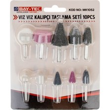 Bay-Tec Vız Vız Kalıpçı Saplı Taşlama Seti 10 PARÇA-MK1052