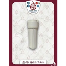 Eco 10 Inç Beyaz Housing - Yüksek Basınç Dayanımlı Filtre Kabı