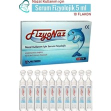 Fizyonaz Serum Fizyolojik 5 ml 10 Flakon