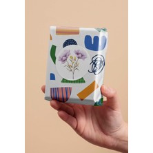 Sb Store Çiçek Temalı Ambalaj Hediye Paket Süsleme Etiketi Model 399 - 96 Adet 3cm