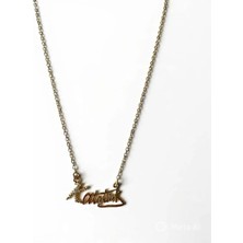 Atatürk Imzalı, Gold Kadın Kolye