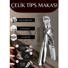 SMB Profesyonel Üst Kalite Çelik Tips Makası - Ekstra Kesim Gücü