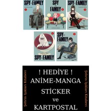 Gerekli Şeyler Yayıncılık Spy x Family 1-2-3-4-5 Manga Seti (5 Kitap) / Anime-Manga Sticker ve Kartpostal Hediyeli