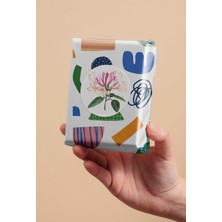 Sb Store Çiçek Temalı Ambalaj Hediye Paket Süsleme Etiketi Model 395 - 96 Adet 3cm