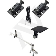 Aluwand Cam Balkon Aksesuar Seti 2 Kilit 1 Kapak 1 Stoplama – Pratik ve Dayanıklı Tamir Seti