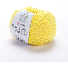 Yarnart Baby Cotton Multicolor 5204 Ebruli Örgü Ipi