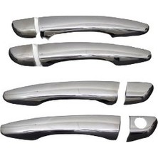 Btl Otomotiv Peugeot 3008 Krom Kapı Kolu 4 Kapı 8 Parça 2016 ve Sonrası