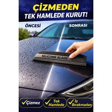 Dexmon Oto Araba Araç Cam ve Kaporta Su Temizlik Silecek Çekçek Çekecek Çizmez Silikon