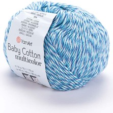 Yarnart Baby Cotton Multicolor 5201 Ebruli Örgü Ipi