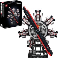 Mould King 10233 Radyal Havacılık Motoru Yapım Kiti | 3.089 Parça