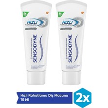 Sensodyne Hızlı Rahatlama Beyazlatıcı 75 ml 2 Adet