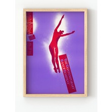 Viela Home Ahşap Çerçeveli Contemporary Dance Poster – Modern Dansın Özgür Ruhu Duvar Tablosu 💃🎭
