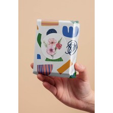 Sb Store Çiçek Temalı Ambalaj Hediye Paket Süsleme Etiketi Model 398 - 96 Adet 3cm