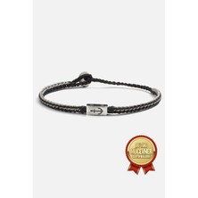 Meks Jewels Gümüş Ipli Çapa Bileklik