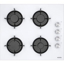 Vestel AO-61041 B Dg 60 cm 4 Gözü Gazlı Ankastre Ocak