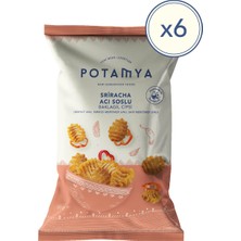 Potamya Zeytinyağlı Sriracha Baklagil Cipsi X6