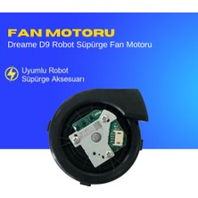 Ümit Maker Dreame D9 Robot Süpürge Fan Motoru