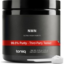 Toniiq Ultra High Purity Nmn Powder - 100 Grams - 99.5% Highly Purified And Highly Bioavailable Nad+ Levels