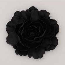 Selim Lotus Dekoratif Çiçek Siyah