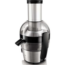 Philips HR1863/20 Viva Collection 800 W Güçlü Katı Meyve Sıkacağı 2 lt Siyah Renk ile Hızlı Temizlik