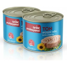 Tada Profesyonel Ayçiçek Yağlı Ton Balığı 1705 G x 2’li Paket – Büyük Boy Teneke – Profesyonel Mutfak