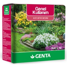 Genta Genel Kullanım Katı Bitki Besini 1 kg | Saksı ve Bahçe Bitkileri Için Doğal Bitki Yemi